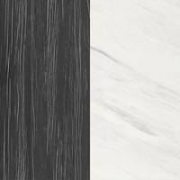 Кабинет руководителя Festus, Цветовая гамма кабинета Festus: Древесина Графит - Мрамор Леванто белый