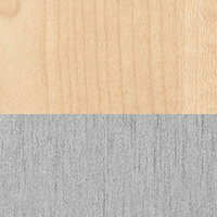 Клен/металлик