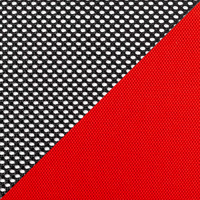 Крело руководителя CH 573, Материал обивки: Сетчатый акрил черный / Полиэстер красный