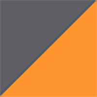 Серый/оранжевый