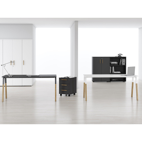 Красота дерева и металла. Новая мебель для персонала Forta