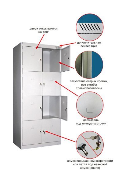 Шкафы для одежды ШРК 28-800
