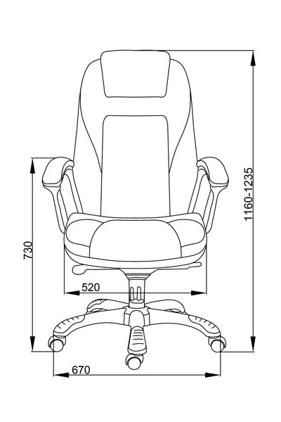 Офисное кресло 2183H
