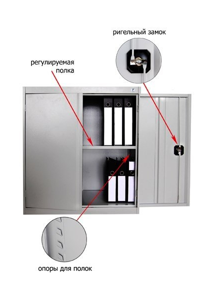 Шкафы для документов ШХА/2-850