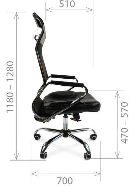 Офисное кресло Chairman CH 700 сетка