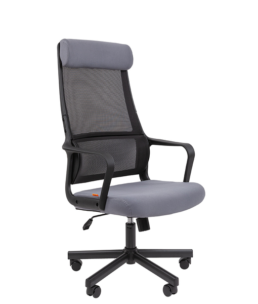 Сетчатый акрил черный / Полиэстер серый