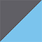 Серый/голубой