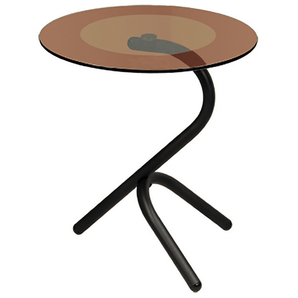 Черный / стекло тонированное