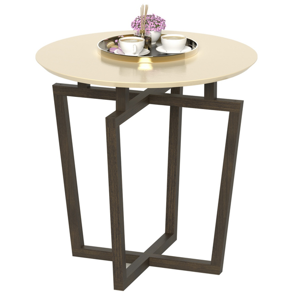 Бежевый / Темный кофе