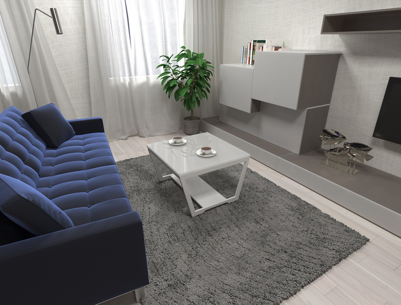 Белый глянец / стекло белое