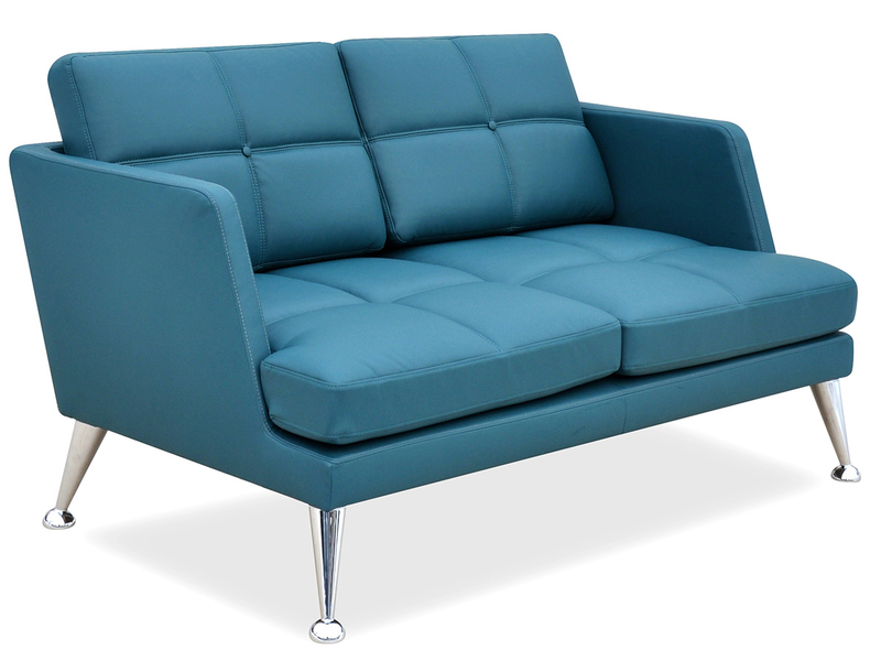 Диван офисный Пегас хром