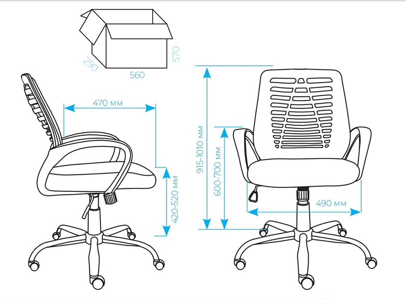 Офисное кресло AL-777S