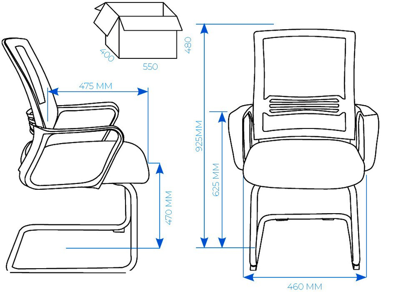 Офисное кресло AL 776V