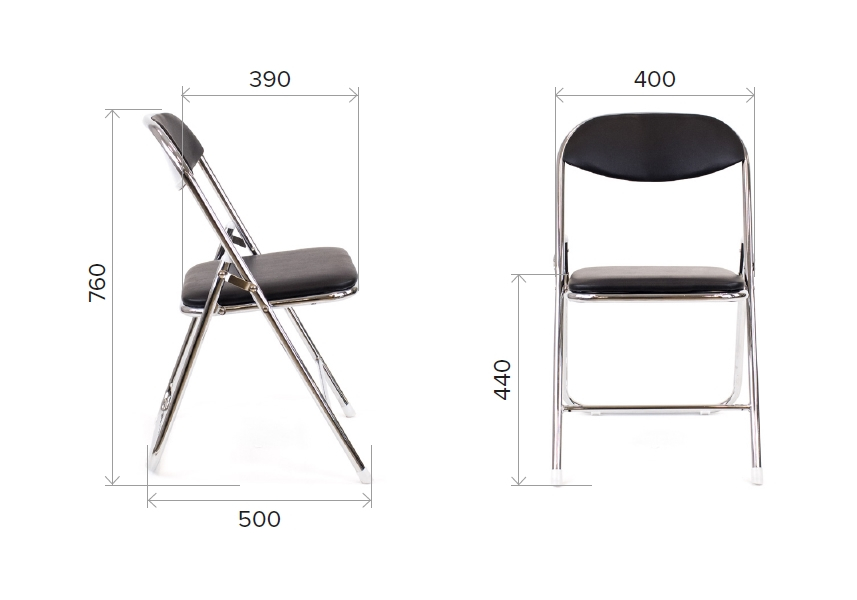 Стул Joker chrome