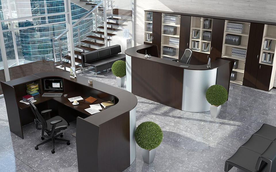 Стойка ресепшн Эдем Пластик